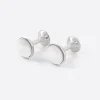 Fursac Silver Brass Cufflinks Silvery New