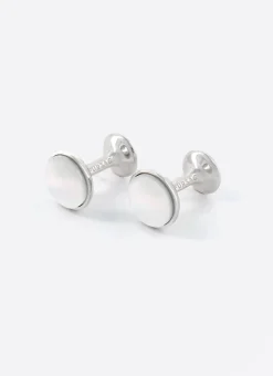 Fursac Silver Brass Cufflinks Silvery New