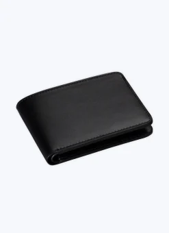 Fursac Smooth Leather Wallet Black Best Sale
