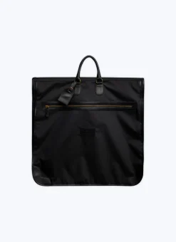 Fursac Technical Fabric And Leather Suit Holder Black Shop