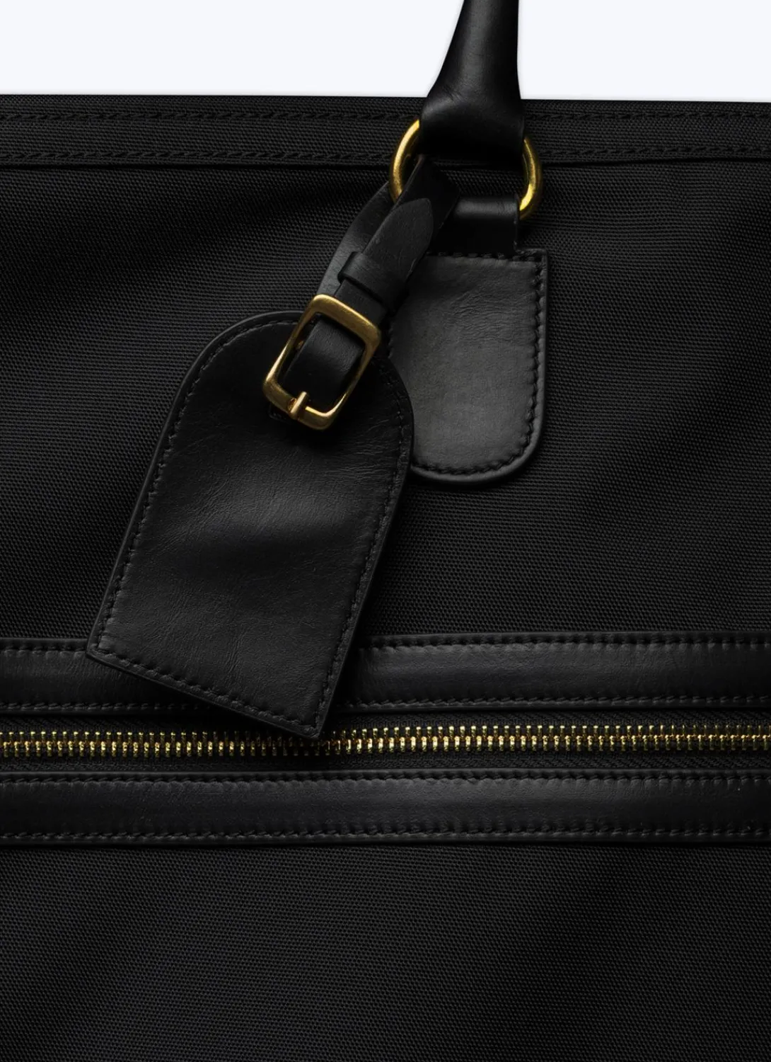 Fursac Technical Fabric And Leather Suit Holder Black Shop
