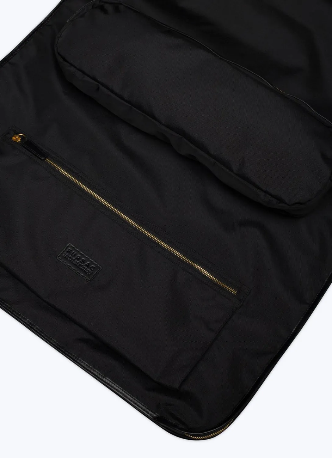 Fursac Technical Fabric And Leather Suit Holder Black Shop