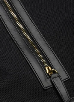 Fursac Technical Fabric And Leather Suit Holder Black Shop