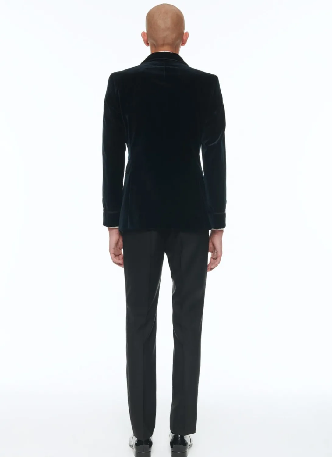 Fursac Velvet Tuxedo With Brandenburg Jacket Navy Blue Best