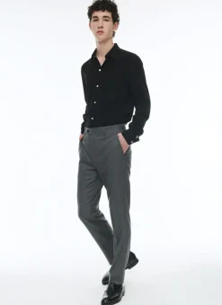 Fursac Viscose Shirt Black Shop