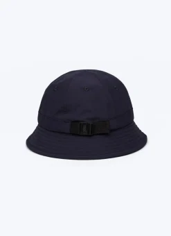 Fursac Water-Repellent Fabric Bucket Hat Navy Blue Flash Sale