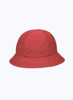 Fursac Water-Repellent Fabric Bucket Hat Red Outlet