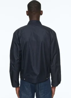 Fursac Water-Repellent Jacket Navy Blue Fashion