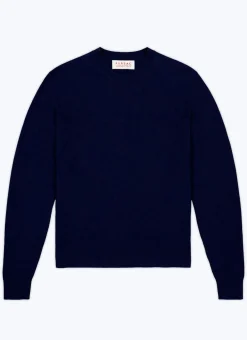 Fursac Wool And Cashmere Sweater Navy Blue Online