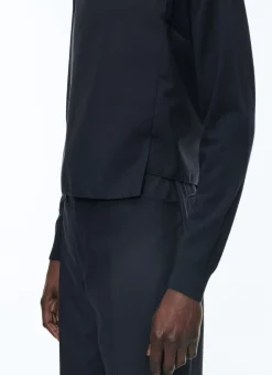 Fursac Wool And Mohair Suit Waistcoat Navy Blue Best Sale