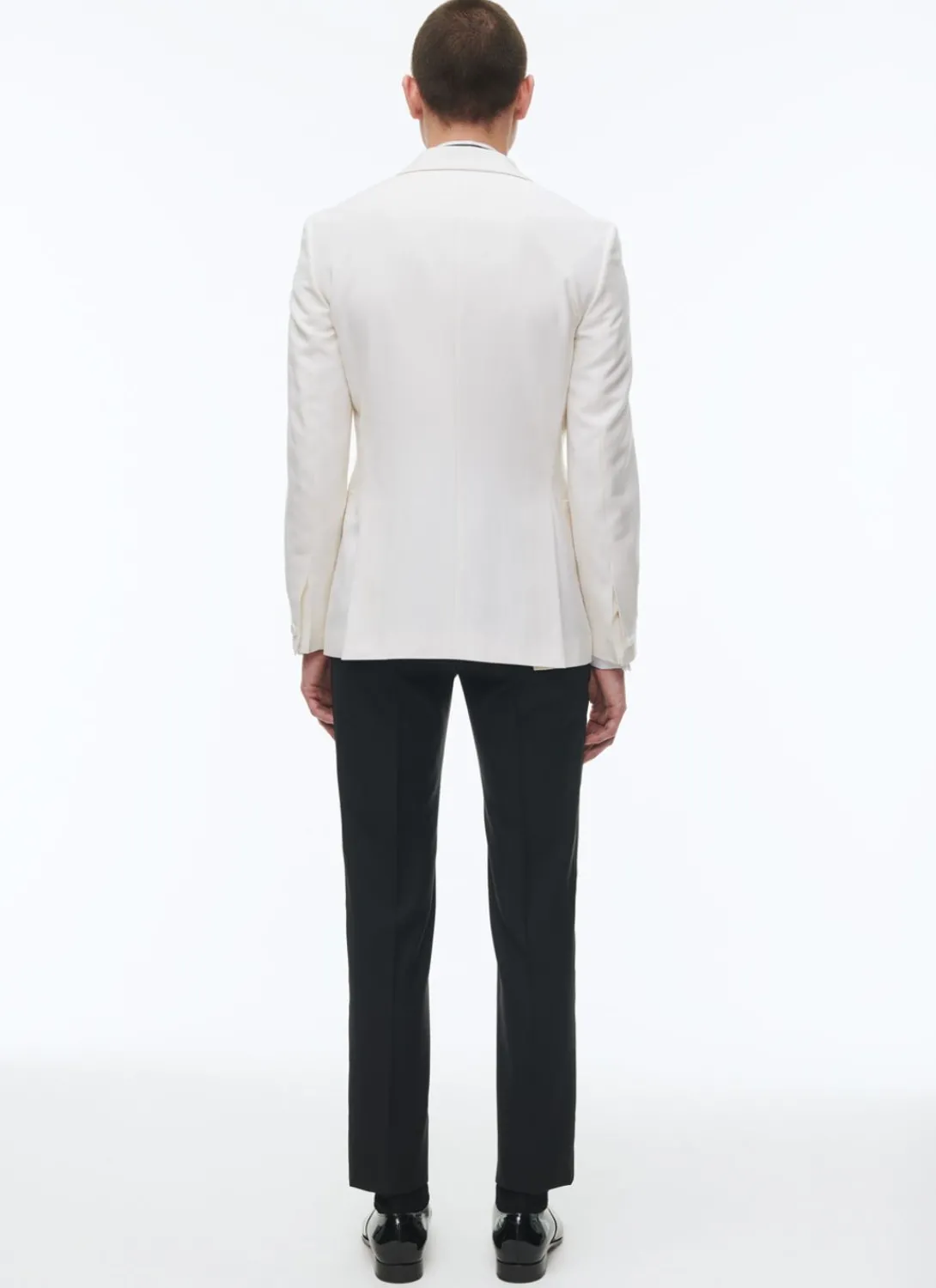 Fursac Wool, Mohair And Silk Tuxedo Ecru Cheap
