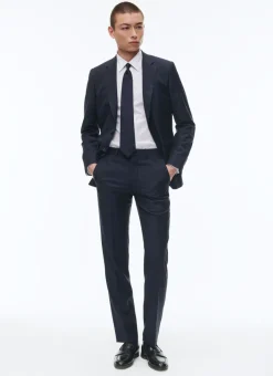 Fursac Wool Serge Large Suit Navy Blue Sale