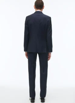 Fursac Wool Serge Large Suit Navy Blue Sale