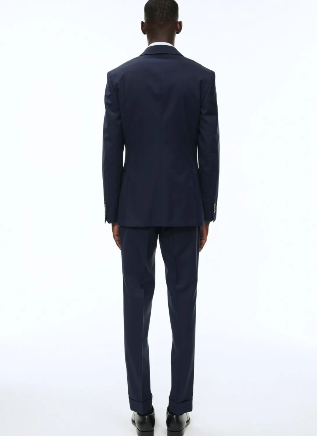 Fursac Wool Serge 3-Piece Suit Navy Blue Sale