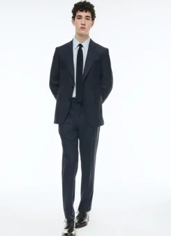 Fursac Wool Serge Suit Navy Blue Online