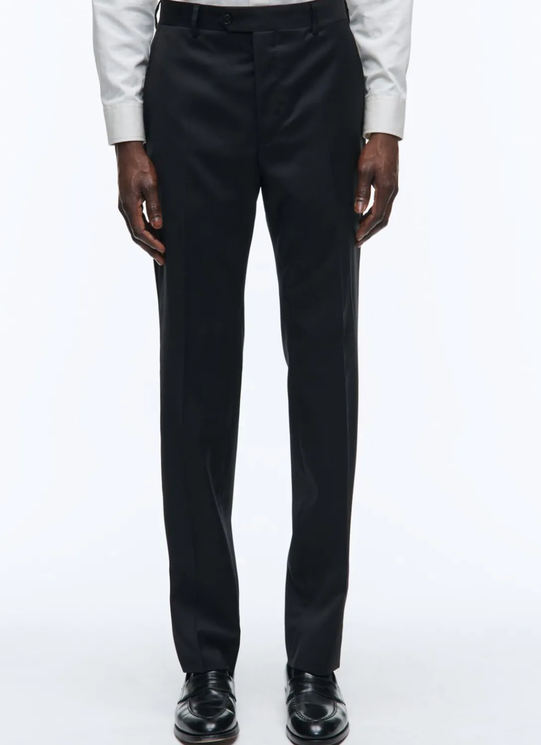 Fursac Wool Serge Trousers Black Discount