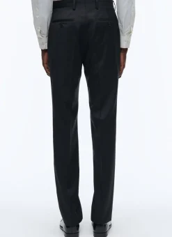 Fursac Wool Serge Trousers Black Discount