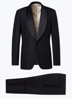 Fursac Wool Tuxedo Black Clearance