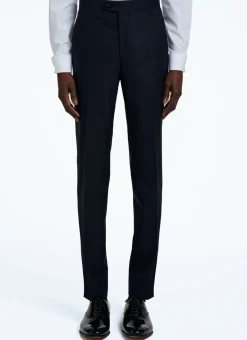 Fursac Wool Tuxedo Navy Blue Hot